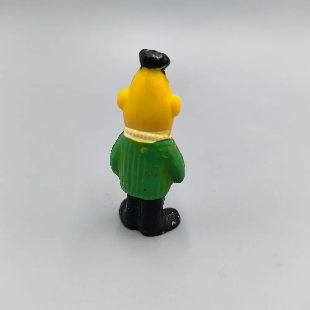 Vintage 1970s Sesame Street Minikins Bert & Ernie Pvc Figures Heimo Germany 2